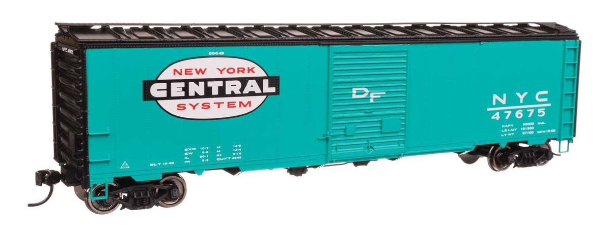 50' AAR Single Door Boxcar - Ready to Run -- New York Central #47675-2
