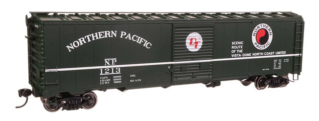 50' AAR Single Door Boxcar - Ready to Run -- Northern Pacific #1213-1