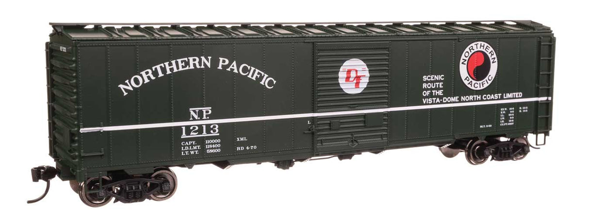 50' AAR Single Door Boxcar - Ready to Run -- Northern Pacific #1213-2