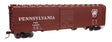 50' AAR Single Door Boxcar - Ready to Run -- Pennsylvania Railroad #72699-1