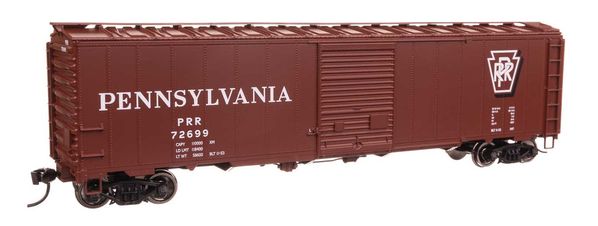 50' AAR Single Door Boxcar - Ready to Run -- Pennsylvania Railroad #72699-2