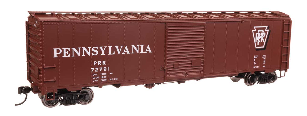 50' AAR Single Door Boxcar - Ready to Run -- Pennsylvania Railroad #72791-2