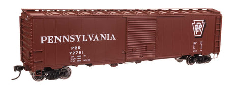 50' AAR Single Door Boxcar - Ready to Run -- Pennsylvania Railroad #72791-2