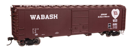 50' AAR Single Door Boxcar - Ready to Run -- Wabash #21363-1