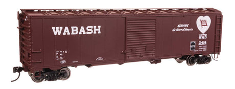 50' AAR Single Door Boxcar - Ready to Run -- Wabash #21424-1