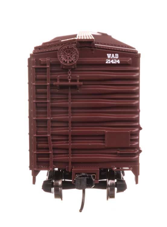 50' AAR Single Door Boxcar - Ready to Run -- Wabash #21424-3
