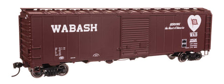 50' AAR Single Door Boxcar - Ready to Run -- Wabash #21526-2
