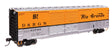 50' AAR Improved Double-Door Boxcar - Ready to Run -- Denver & Rio Grande Western(TM) #63790-1