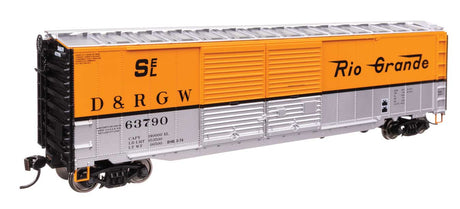50' AAR Improved Double-Door Boxcar - Ready to Run -- Denver & Rio Grande Western(TM) #63790-1