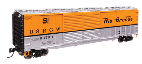 50' AAR Improved Double-Door Boxcar - Ready to Run -- Denver & Rio Grande Western(TM) #63790-2