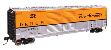 50' AAR Improved Double-Door Boxcar - Ready to Run -- Denver & Rio Grande Western(TM) #63797-2