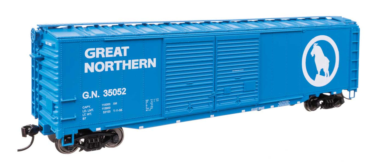50' AAR Improved Double-Door Boxcar - Ready to Run -- Great Northern #35052-1