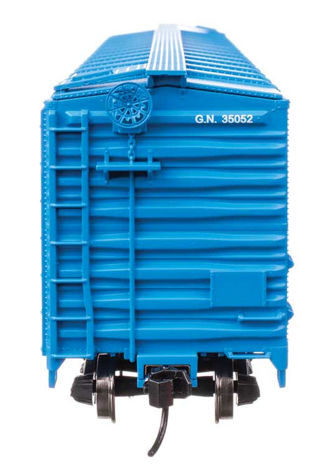 50' AAR Improved Double-Door Boxcar - Ready to Run -- Great Northern #35052-3