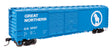 50' AAR Improved Double-Door Boxcar - Ready to Run -- Great Northern #35127-1