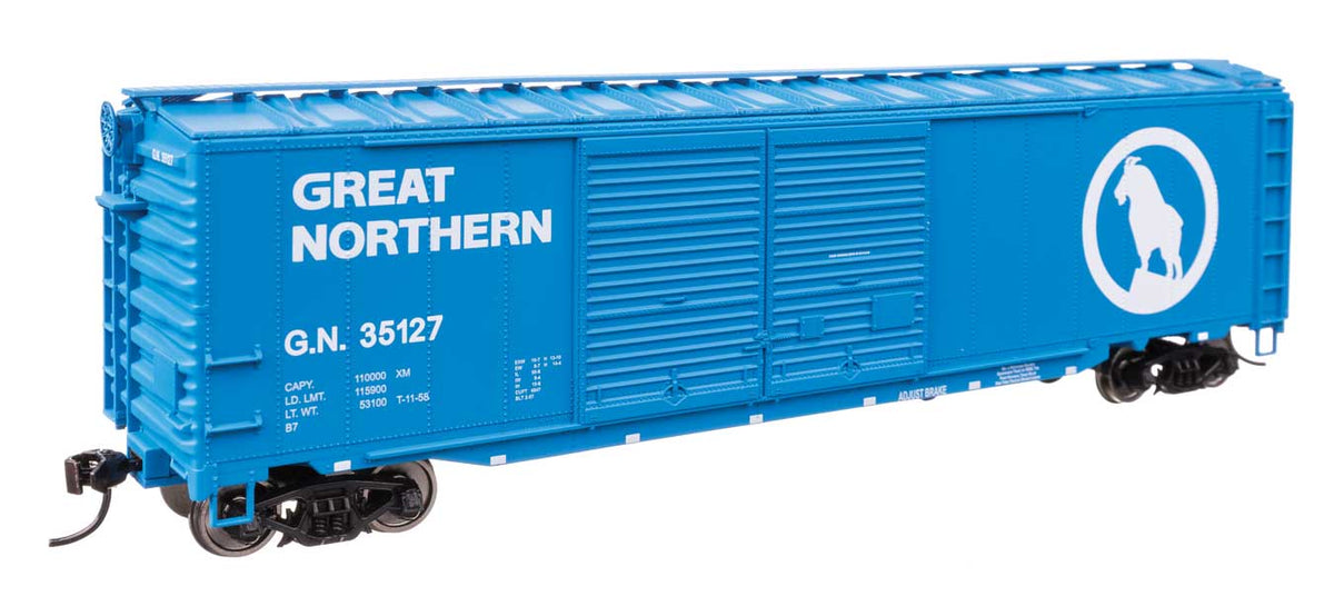50' AAR Improved Double-Door Boxcar - Ready to Run -- Great Northern #35127-1