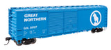 50' AAR Improved Double-Door Boxcar - Ready to Run -- Great Northern #35127-1