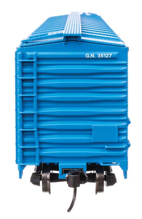 50' AAR Improved Double-Door Boxcar - Ready to Run -- Great Northern #35127-4