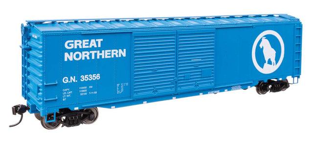 50' AAR Improved Double-Door Boxcar - Ready to Run -- Great Northern #35356-1