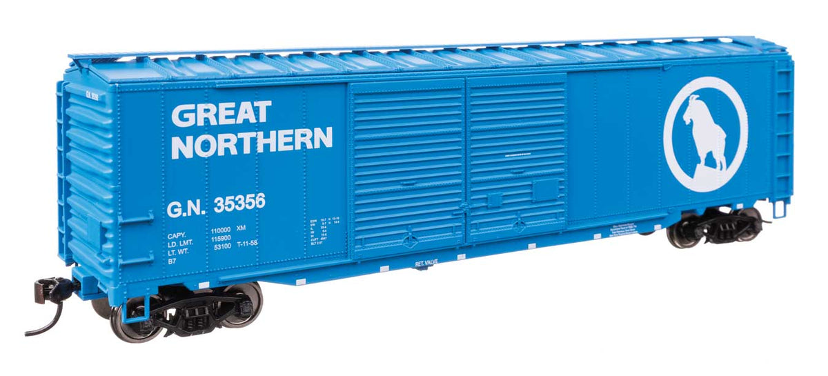 50' AAR Improved Double-Door Boxcar - Ready to Run -- Great Northern #35356-2