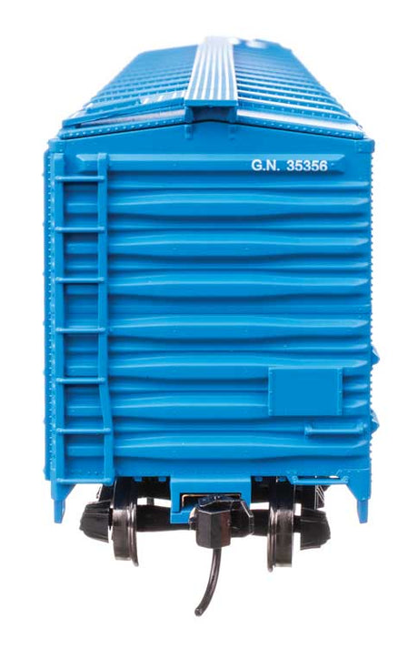 50' AAR Improved Double-Door Boxcar - Ready to Run -- Great Northern #35356-4