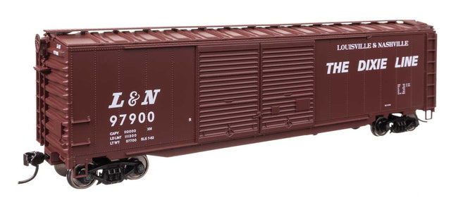 50' AAR Improved Double-Door Boxcar - Ready to Run -- Louisville & Nashville #97900-1