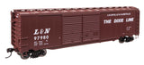 50' AAR Improved Double-Door Boxcar - Ready to Run -- Louisville & Nashville #97980-1
