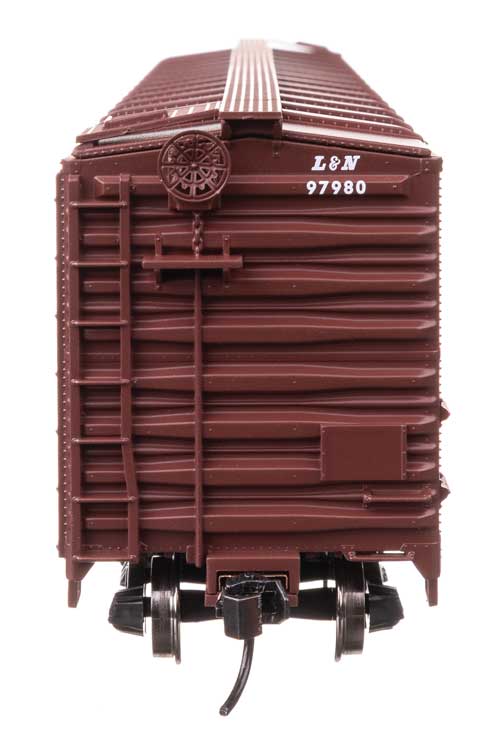 50' AAR Improved Double-Door Boxcar - Ready to Run -- Louisville & Nashville #97980-3