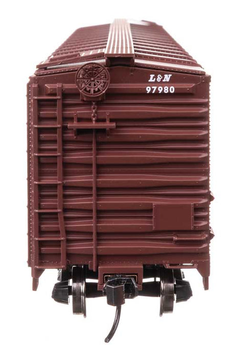 50' AAR Improved Double-Door Boxcar - Ready to Run -- Louisville & Nashville #97980-3