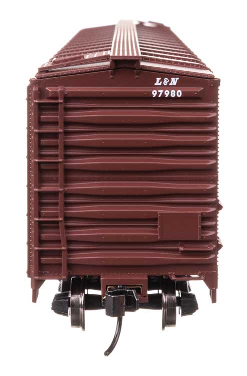 50' AAR Improved Double-Door Boxcar - Ready to Run -- Louisville & Nashville #97980-4