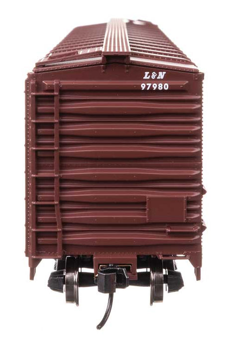 50' AAR Improved Double-Door Boxcar - Ready to Run -- Louisville & Nashville #97980-4
