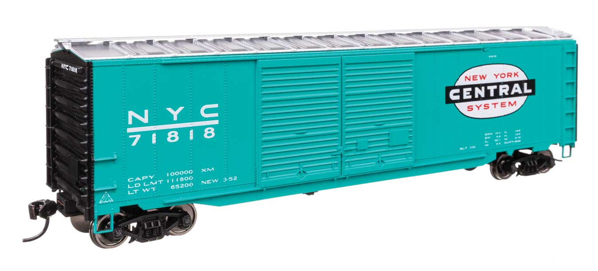 50' AAR Improved Double-Door Boxcar - Ready to Run -- New York Central #71818-2