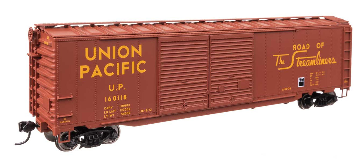 50' AAR Improved Double-Door Boxcar - Ready to Run -- Union Pacific(R) #160118-1