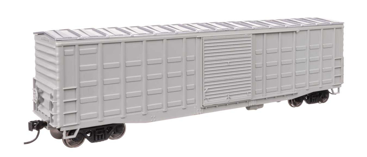50' Waffle Side Boxcar - Kit -- Undcorate