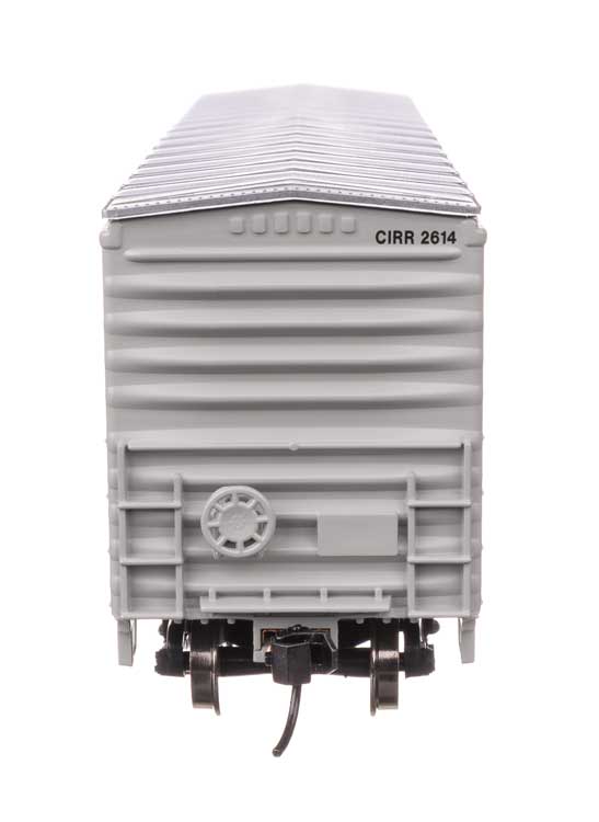 50' Waffle Side Boxcar - Ready To Run -- Chattahoochee Industrial Railroad #2614 (Youngstown Door)-3