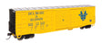 50' Waffle Side Boxcar - Ready To Run -- Delaware & Hudson #24029 (Pullman-Standard Door)-1