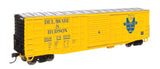 50' Waffle Side Boxcar - Ready To Run -- Delaware & Hudson #24029 (Pullman-Standard Door)-1