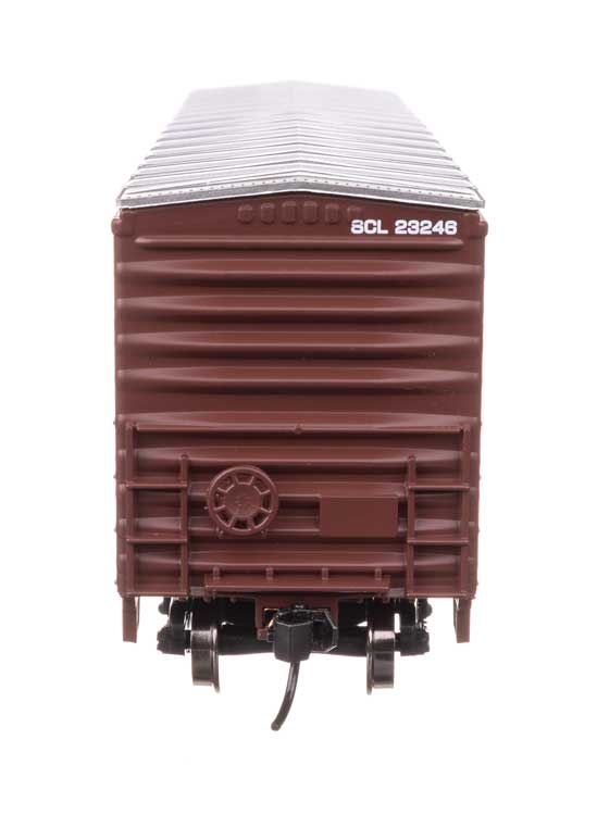50' Waffle Side Boxcar - Ready To Run -- Seaboard Coast Line #23246 (Youngstown Door)-3