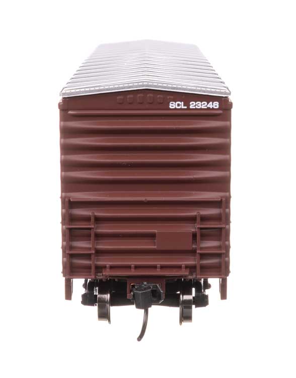 50' Waffle Side Boxcar - Ready To Run -- Seaboard Coast Line #23246 (Youngstown Door)-4
