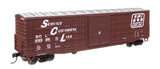 50' Waffle Side Boxcar - Ready To Run -- Seaboard Coast Line #23336 (Youngstown Door)-2