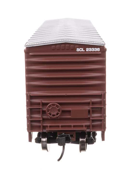 50' Waffle Side Boxcar - Ready To Run -- Seaboard Coast Line #23336 (Youngstown Door)-3
