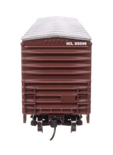 50' Waffle Side Boxcar - Ready To Run -- Seaboard Coast Line #23336 (Youngstown Door)-4