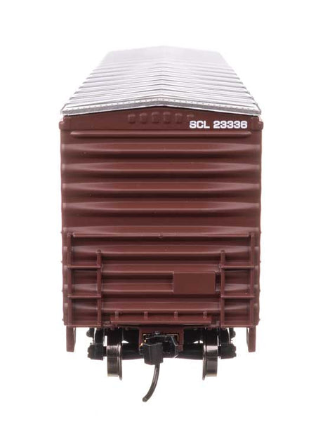 50' Waffle Side Boxcar - Ready To Run -- Seaboard Coast Line #23336 (Youngstown Door)-4