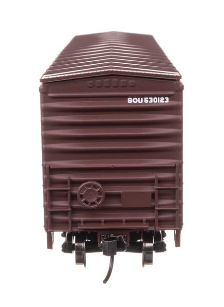 50' Waffle Side Boxcar - Ready To Run -- Southern Railway #530123 (Youngstown Door)-3