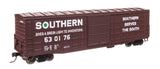 50' Waffle Side Boxcar - Ready To Run -- Southern Railway #530176 (Youngstown Door)-1