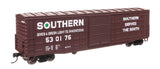 50' Waffle Side Boxcar - Ready To Run -- Southern Railway #530176 (Youngstown Door)-2
