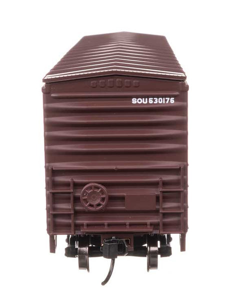 50' Waffle Side Boxcar - Ready To Run -- Southern Railway #530176 (Youngstown Door)-3