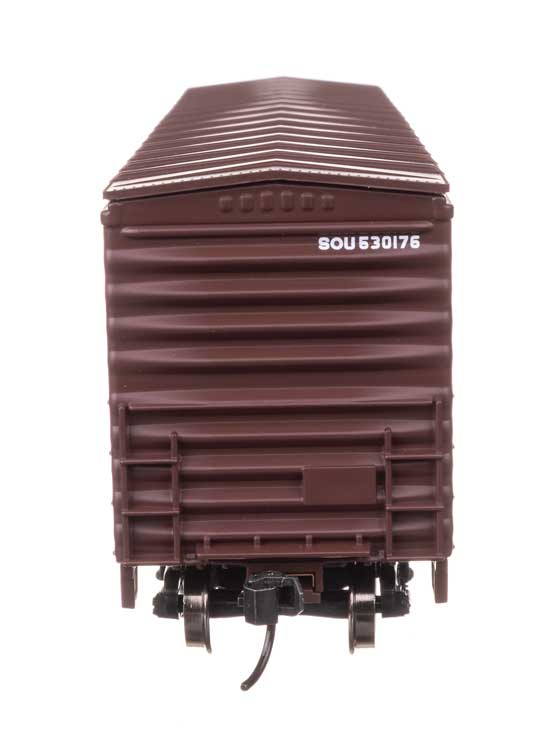 50' Waffle Side Boxcar - Ready To Run -- Southern Railway #530176 (Youngstown Door)-4