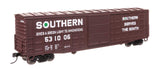 50' Waffle Side Boxcar - Ready To Run -- Southern Railway #531006 (Youngstown Door)-2