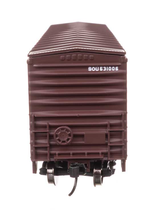 50' Waffle Side Boxcar - Ready To Run -- Southern Railway #531006 (Youngstown Door)-3