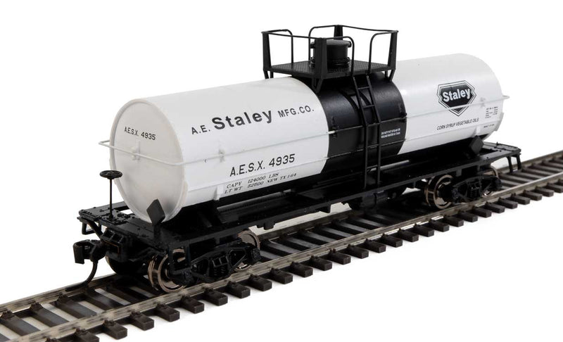 36' Chemical Tank Car - Ready to Run -- A.E. Staley AESX #4935-1